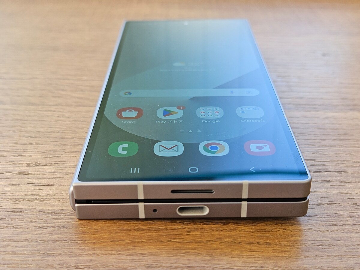 Galaxy Z Fold6（折りたたみ時）