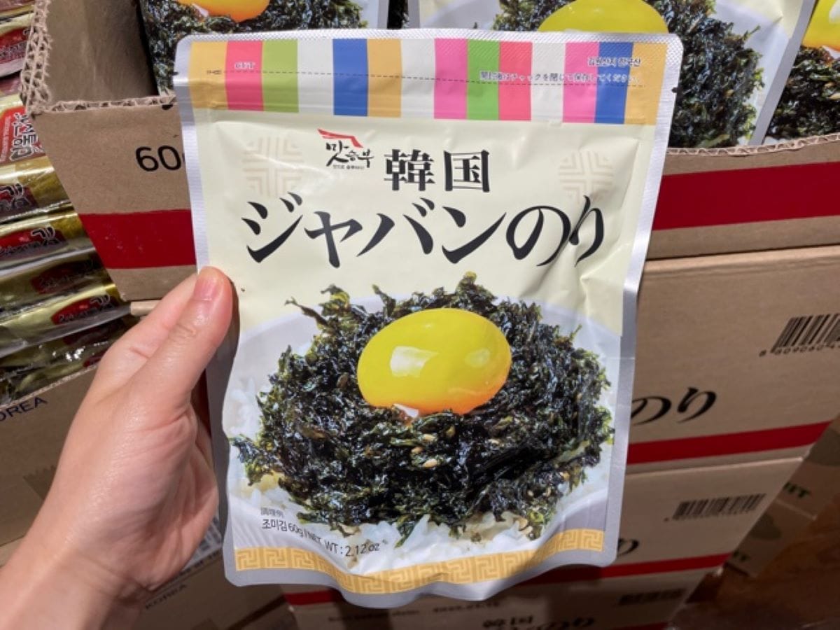カルディの「マッスンブ 韓国 ジャバンのり」はふりかけタイプの韓国のり