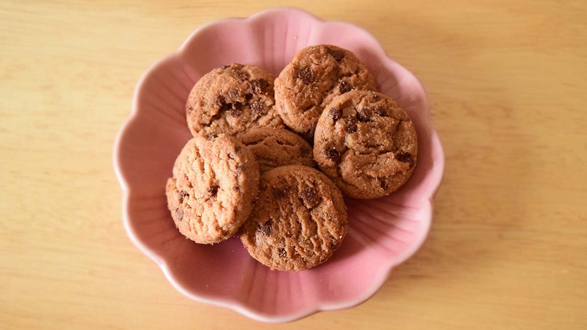 ひとくちサイズのクッキー