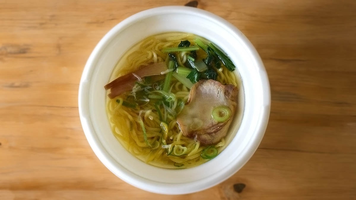 塩気がほどほどですので、飲み口はあっさりしていますね。