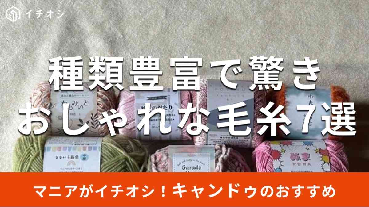 キャンドゥの「毛糸」おすすめ7種類