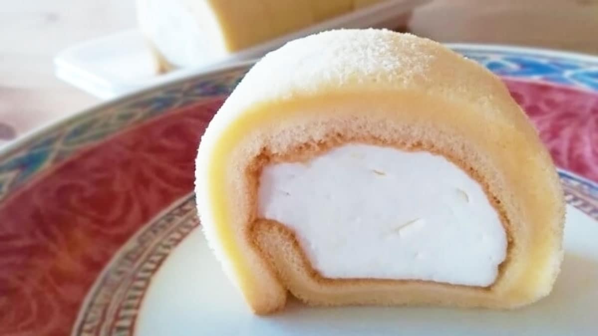 プレミアムロールケーキをよりもっちり、ボリューミーにしたような食感と味わい。