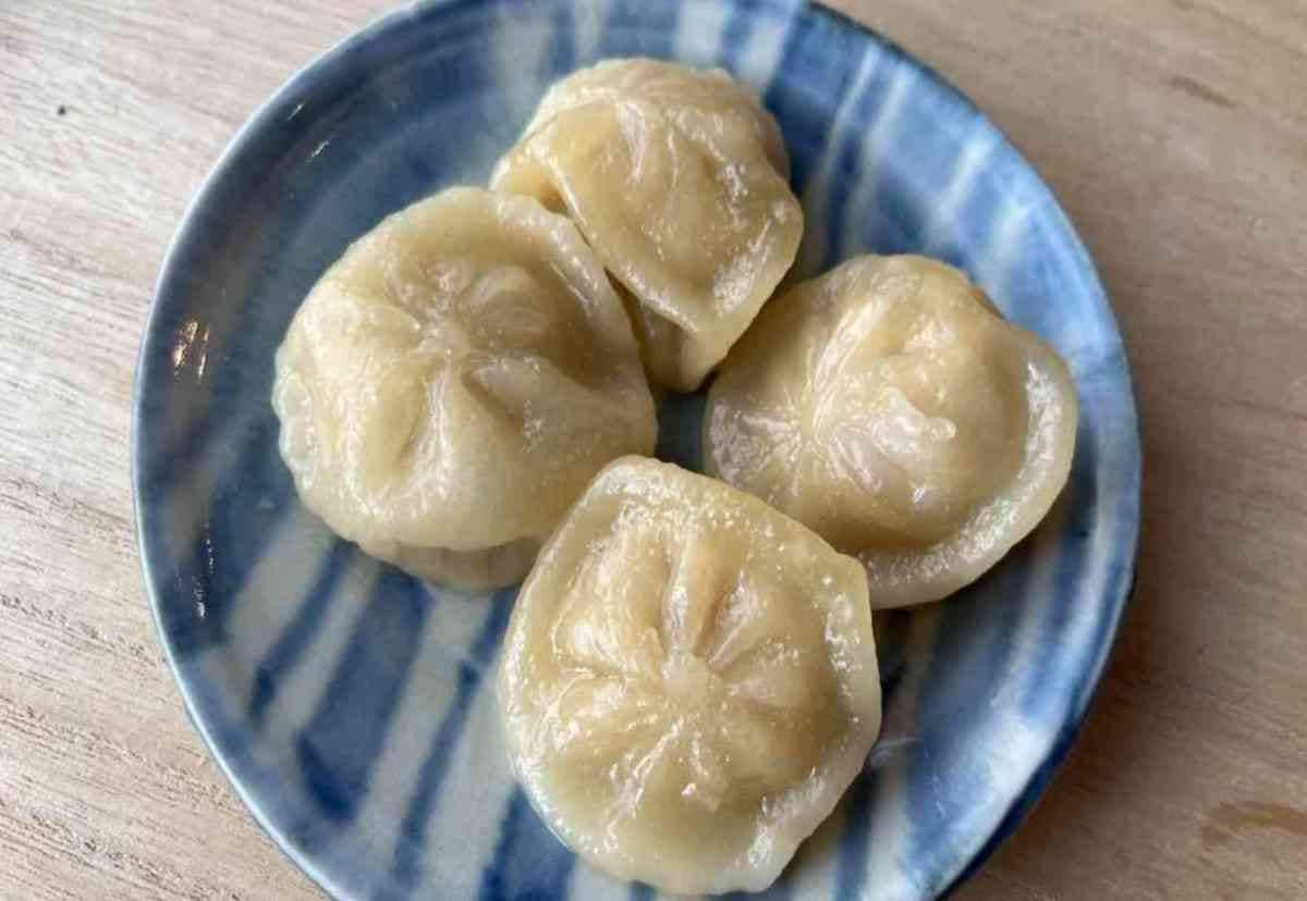 薄皮ですが破れずにたっぷりのスープを閉じ込めたまま完成。