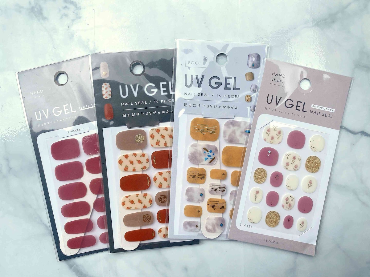 道具は必要なし！ 貼ってファイリングするだけと手軽な「貼るUVジェルネイルシール」