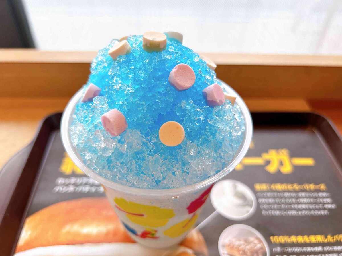 ラムネをトッピングすればSNS映え間違いなし