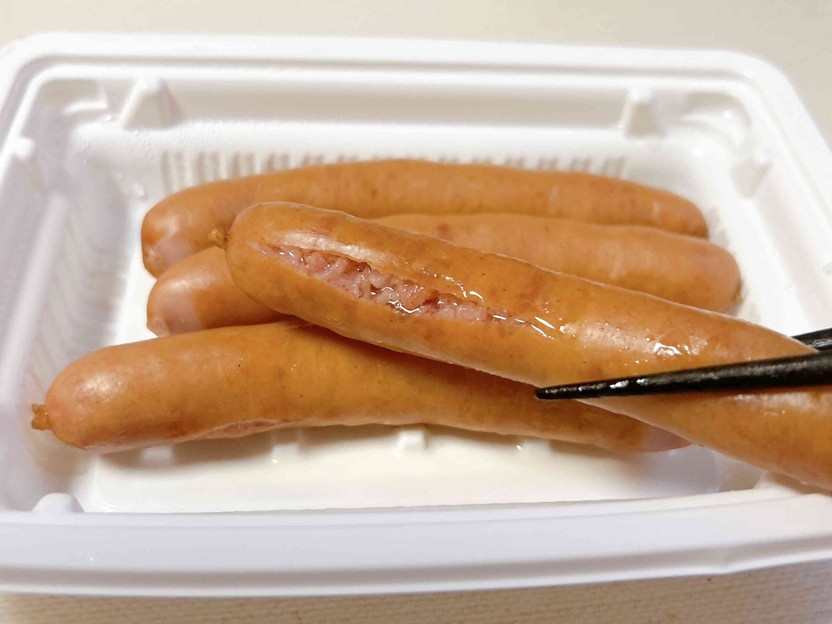 高級ウインナーのようなジューシーな味わい