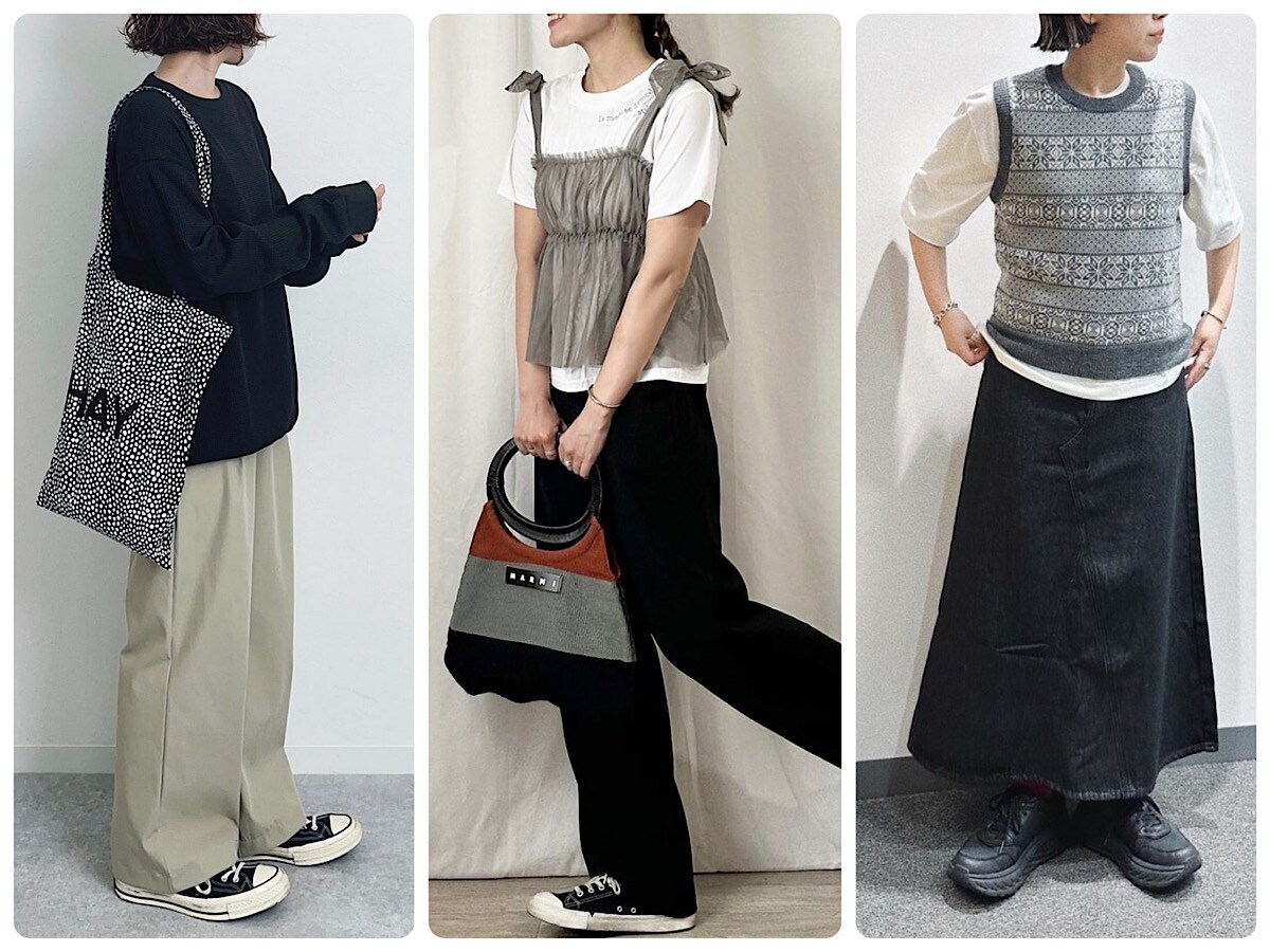 コーデが引き締まる！ 無印良品の黒アイテムを取り入れた秋の着こなしをご紹介します