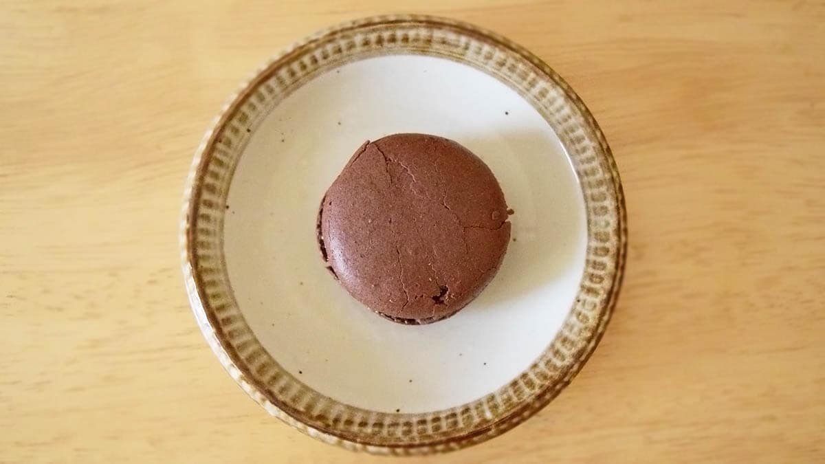マカロンチョコレート