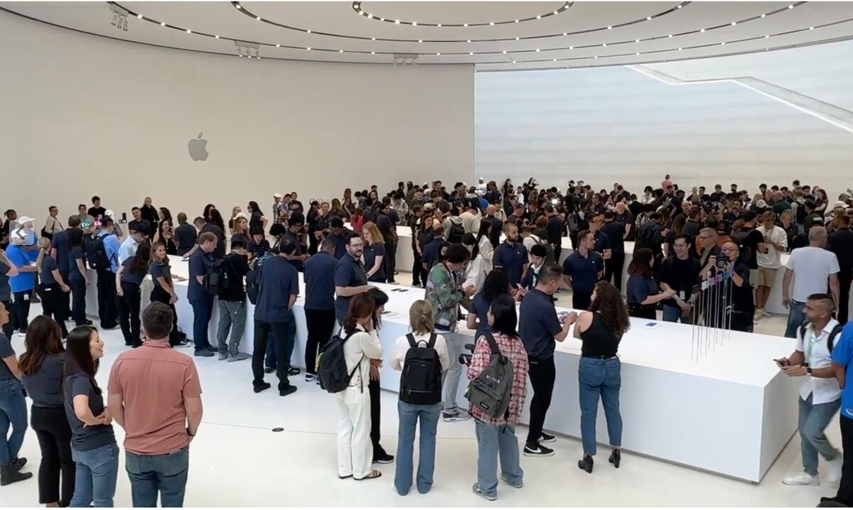 アップルのスペシャルイベントの様子