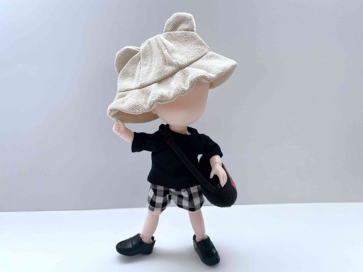 「可動式ドールボディ 10cm」用にちょうどいいサイズ