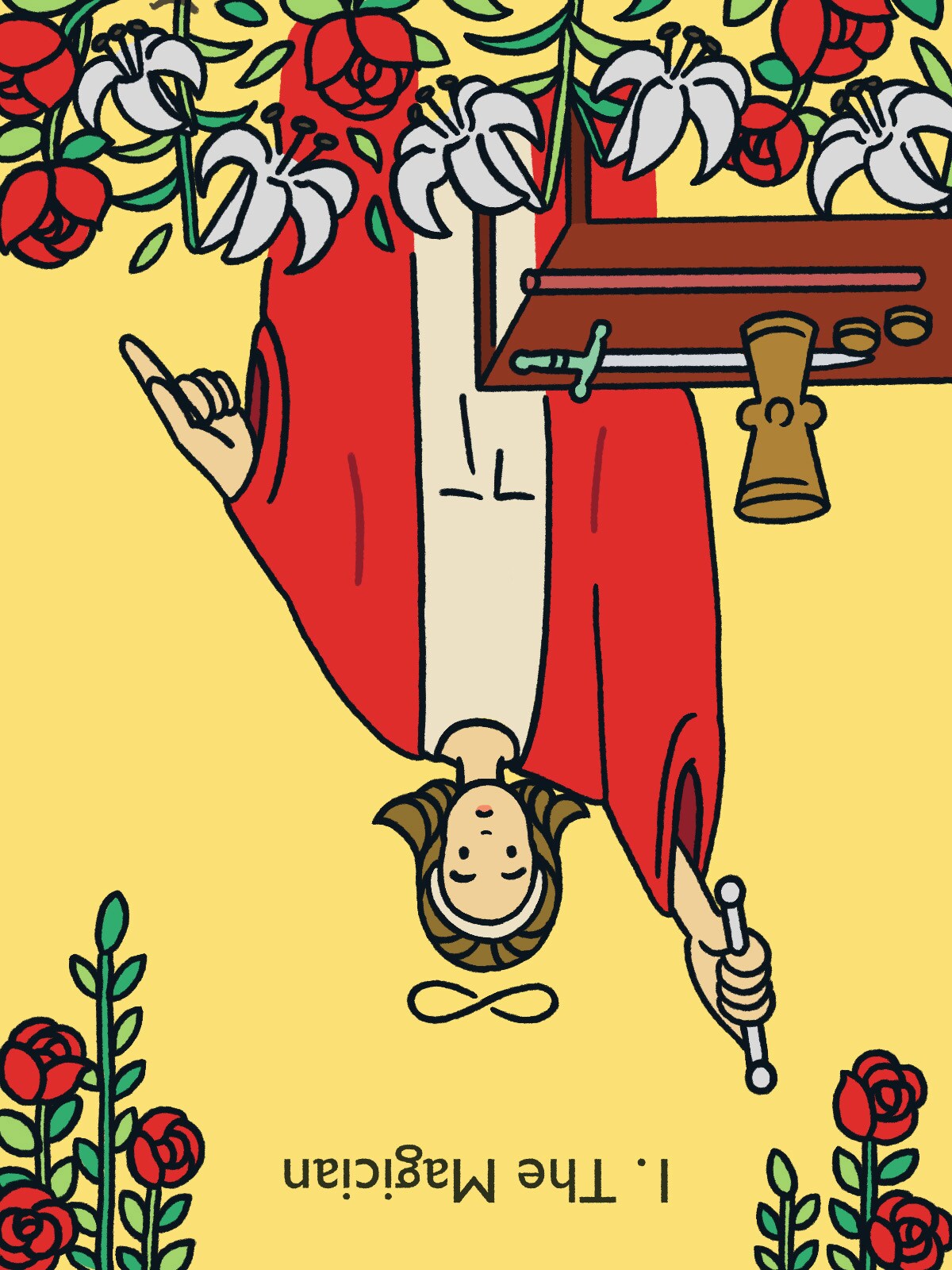 魔術師(The Magician)/逆位置