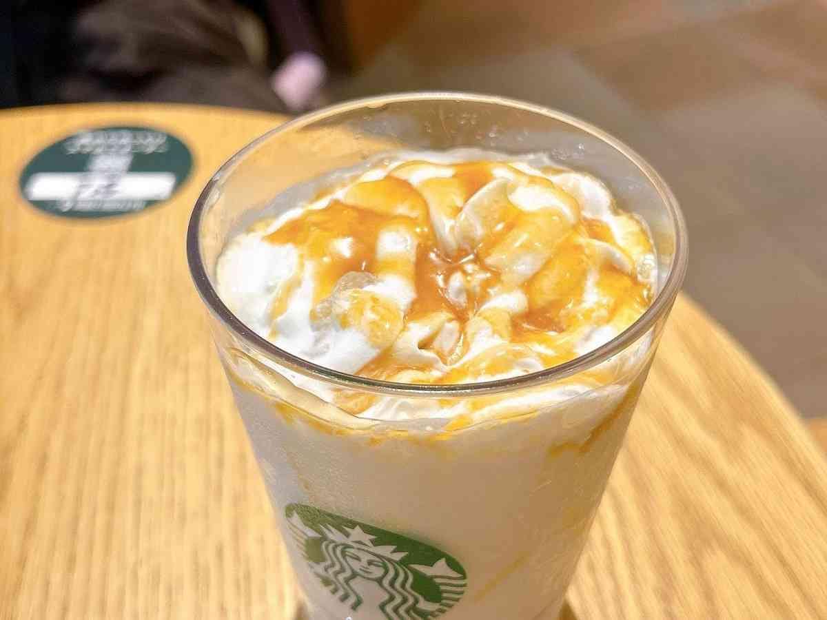 スタバ　キャラメルクリーム