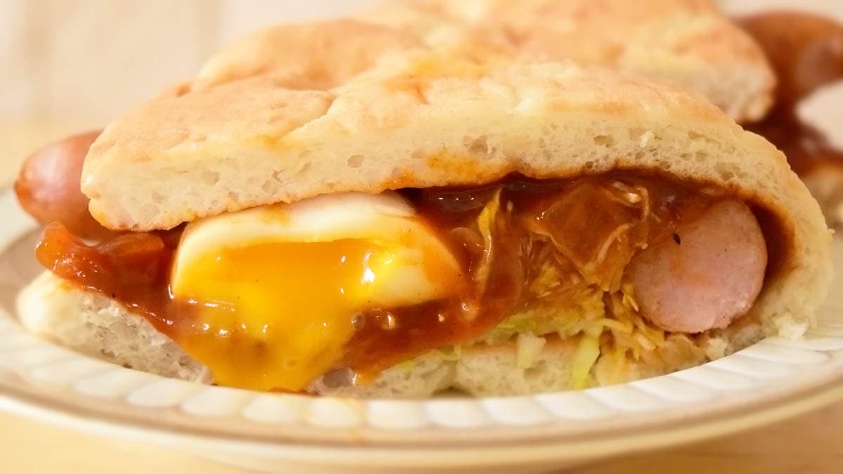 フォカッチャはほどよくもっちりしていますが、軽やかな食感。