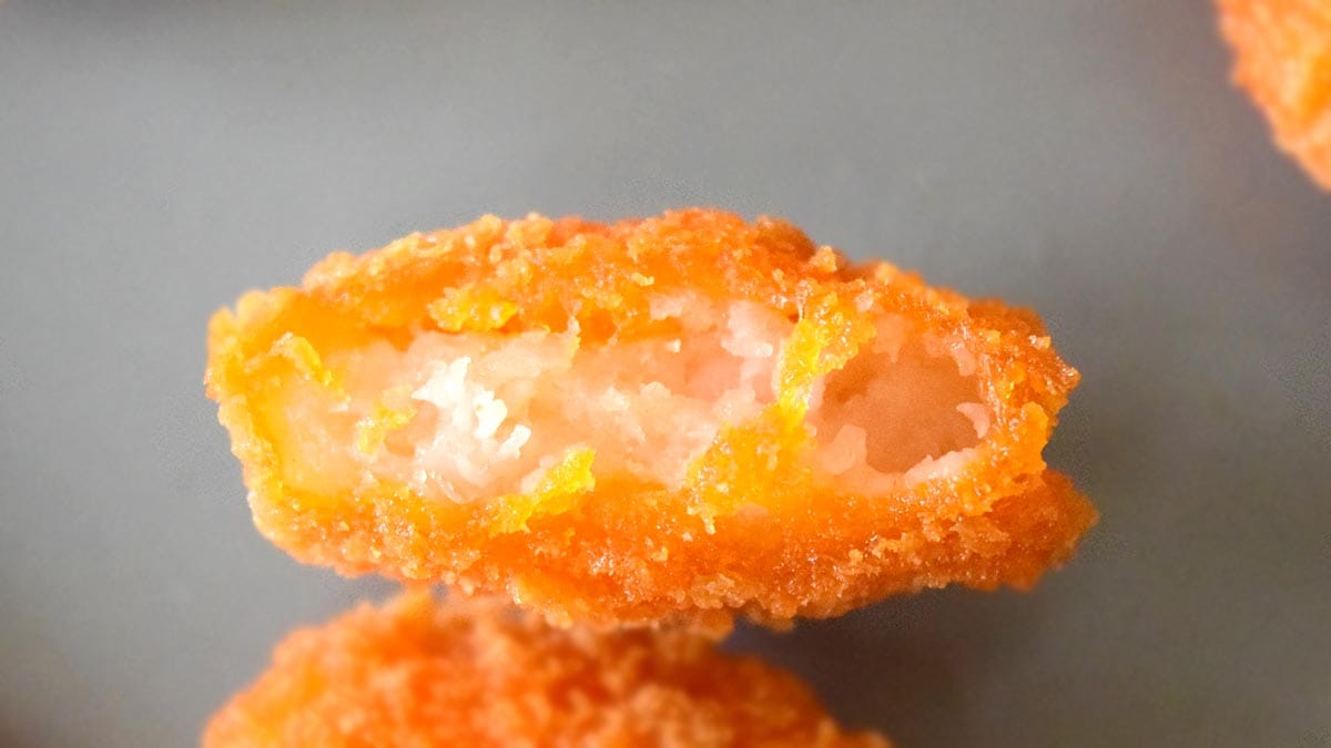 表面はサクサク食感で、中身はもちもち