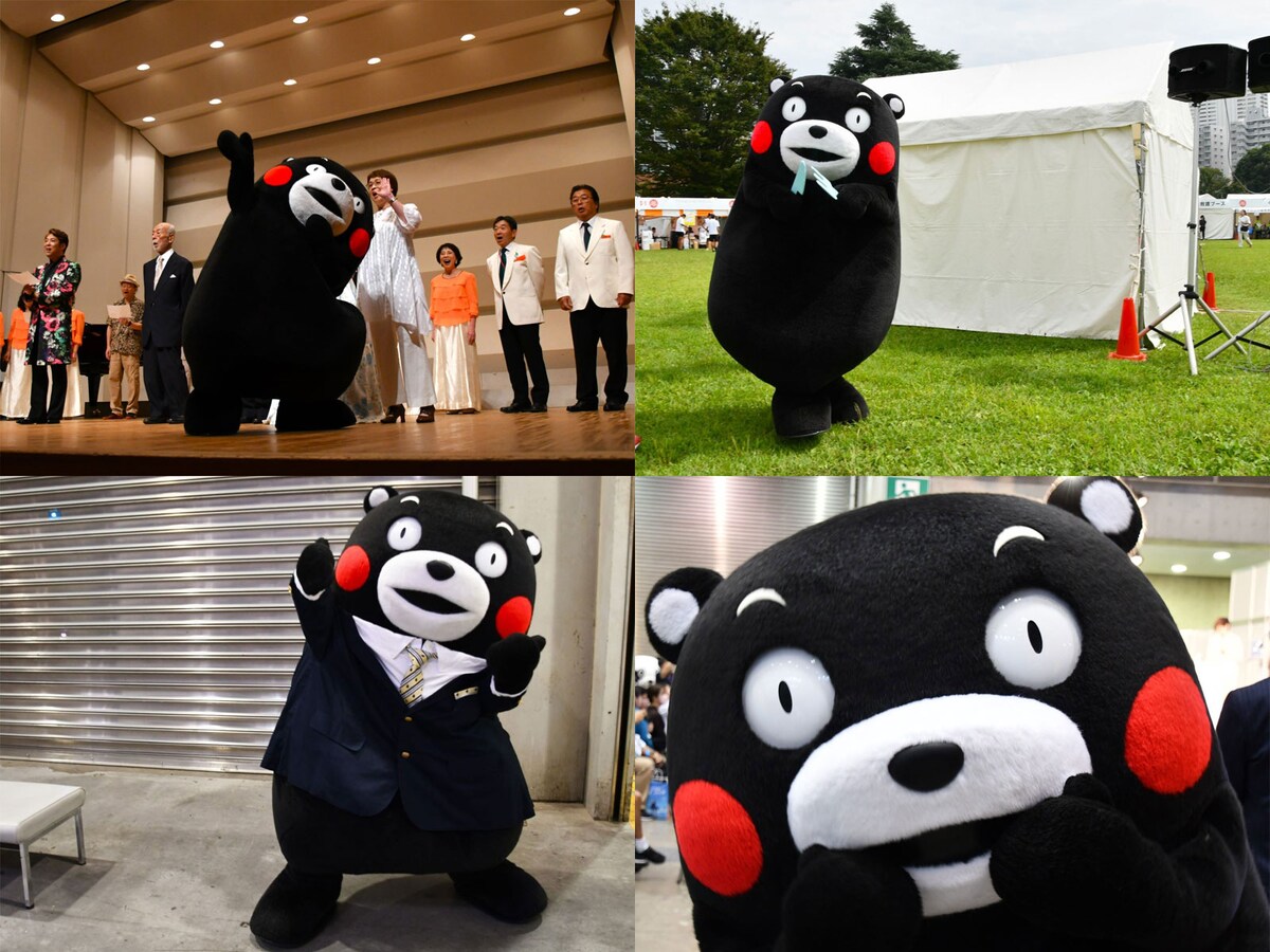 9月のくまモン、何していたの？ ©2010熊本県くまモン