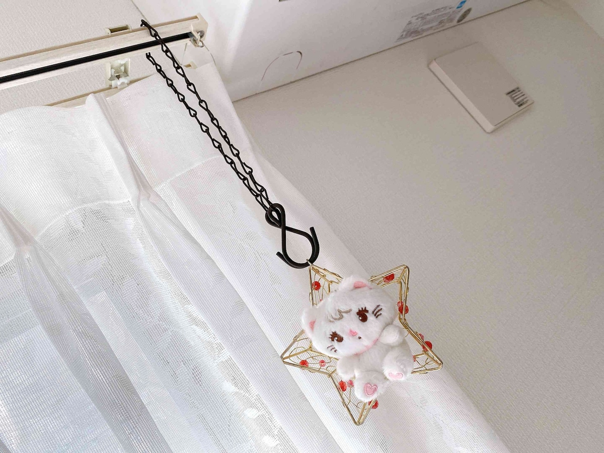 かわいいデザインの小物入れを使うことでオーナメントとしても楽しめる