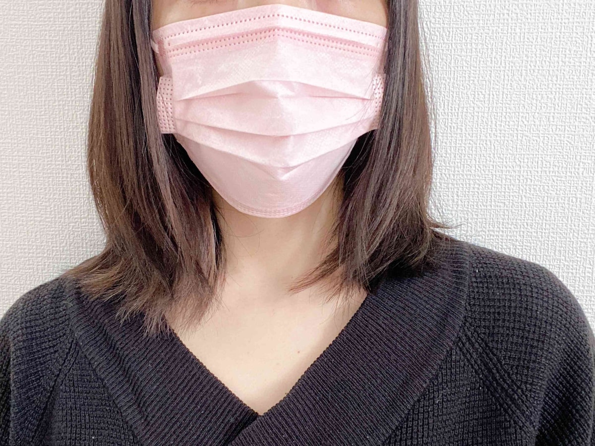 明るめのライトピンク。華やかな印象に見える