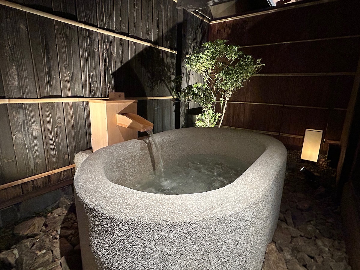 客室露天風呂