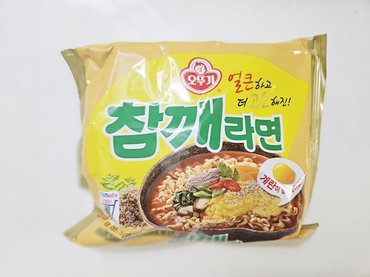韓国のインスタントラーメン、チャムケラーメン