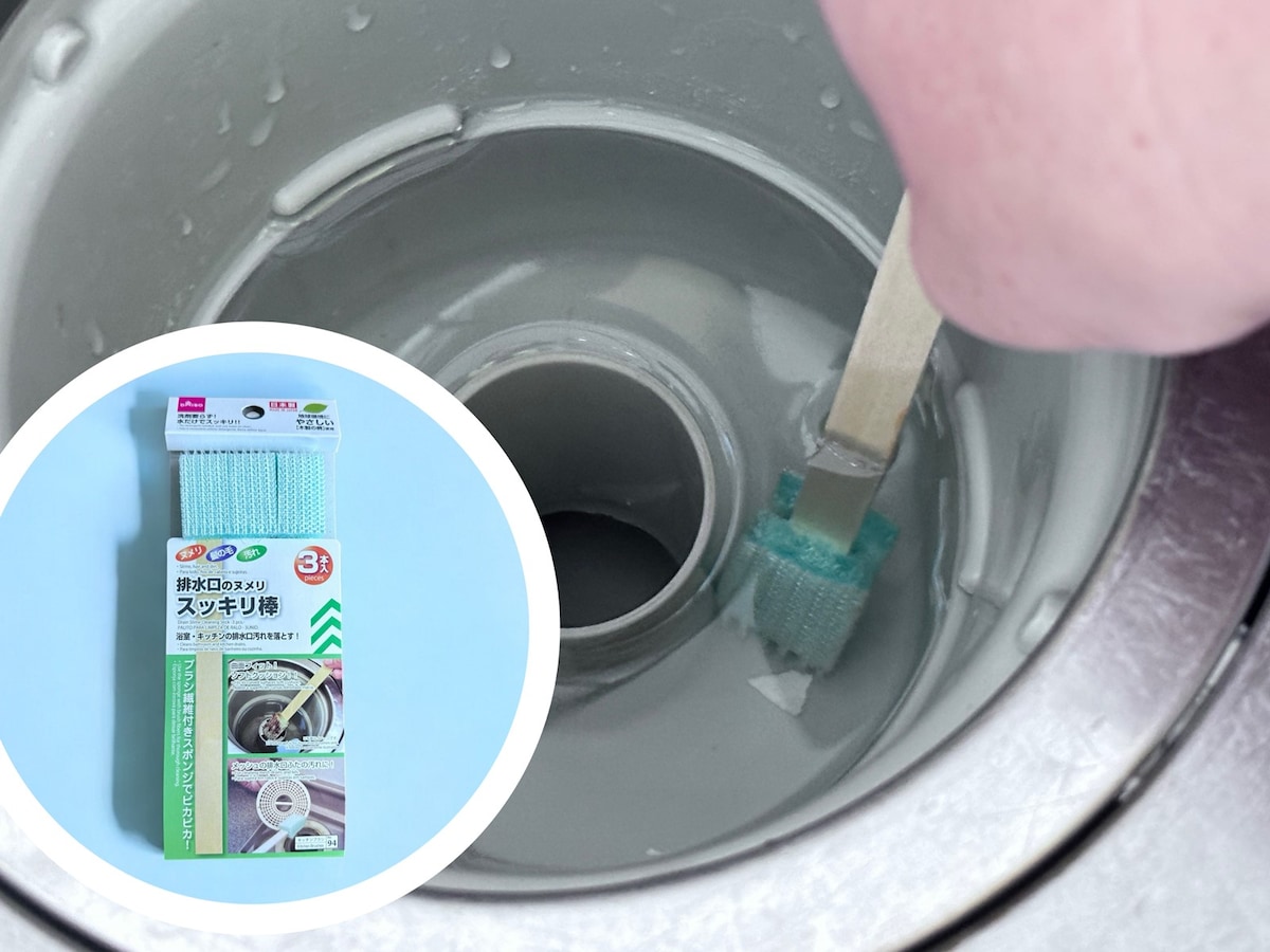 「排水口のヌメリ スッキリ棒」