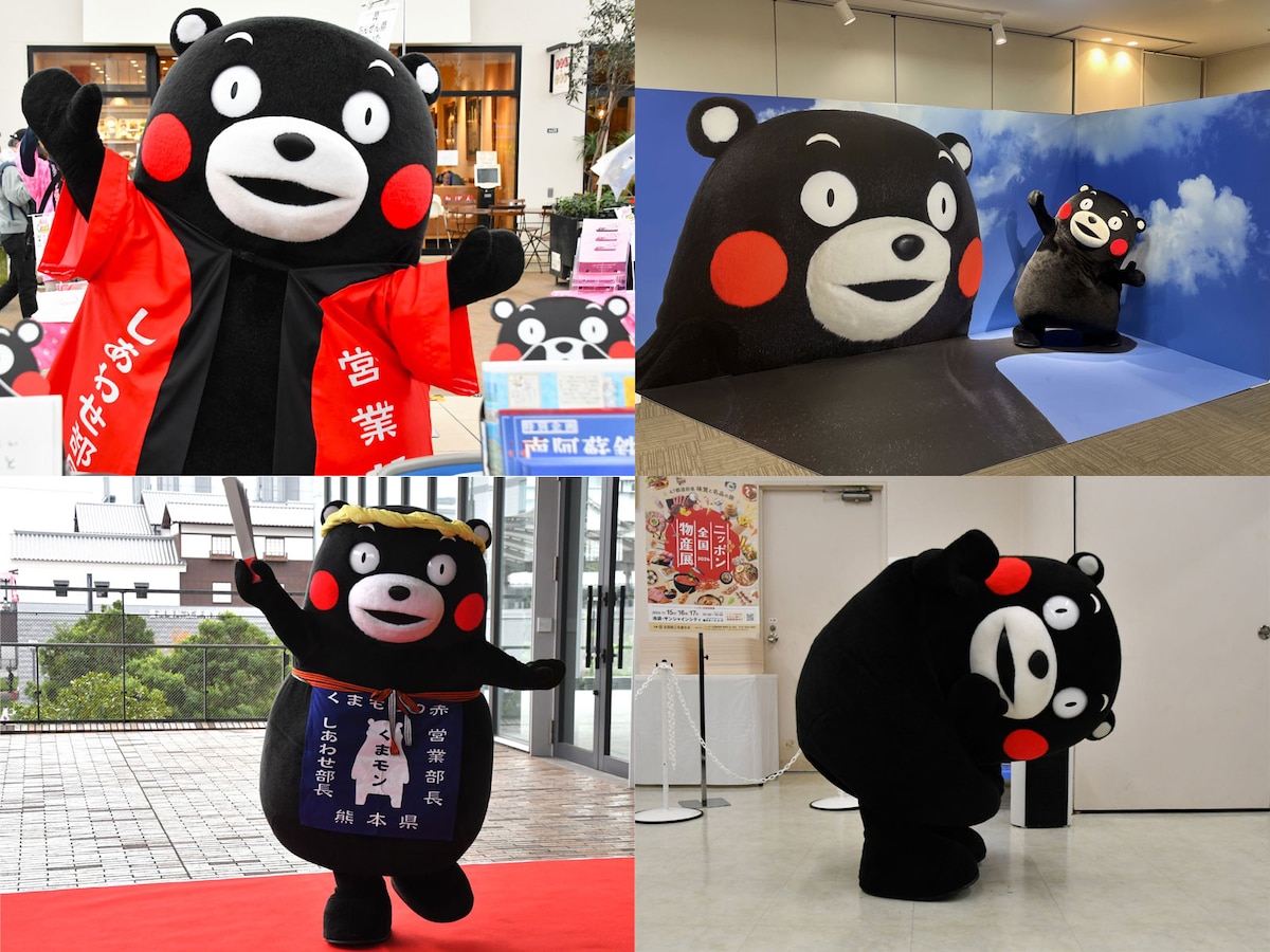 くまモン、11月は何していたの？ ©2010熊本県くまモン
