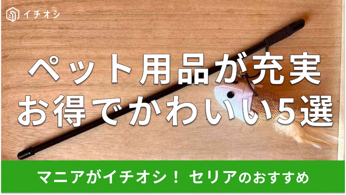 100均セリアの「ペット用品」はお手頃価格でかわいい！かぶりもの◎おすすめ5選【2025年版】