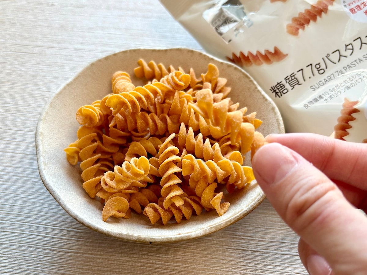 カリッと食感と濃いめのナポリンタン風味に食べる手が止まりません!