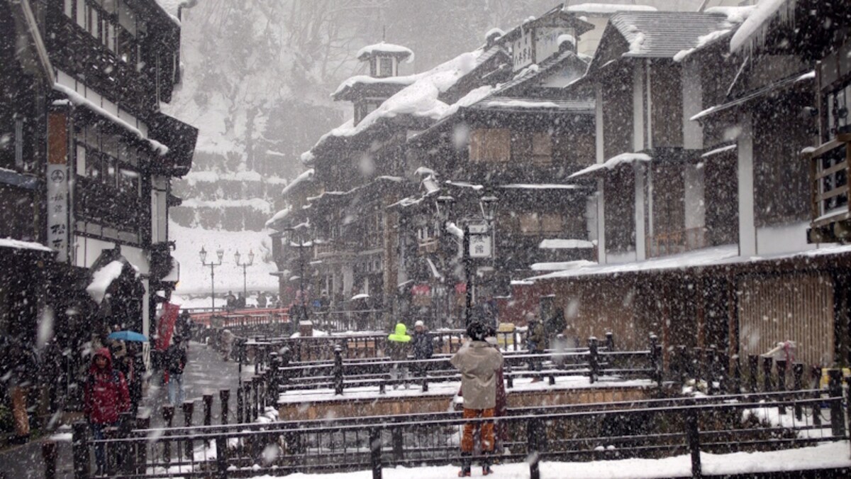 銀山温泉の温泉街（5）