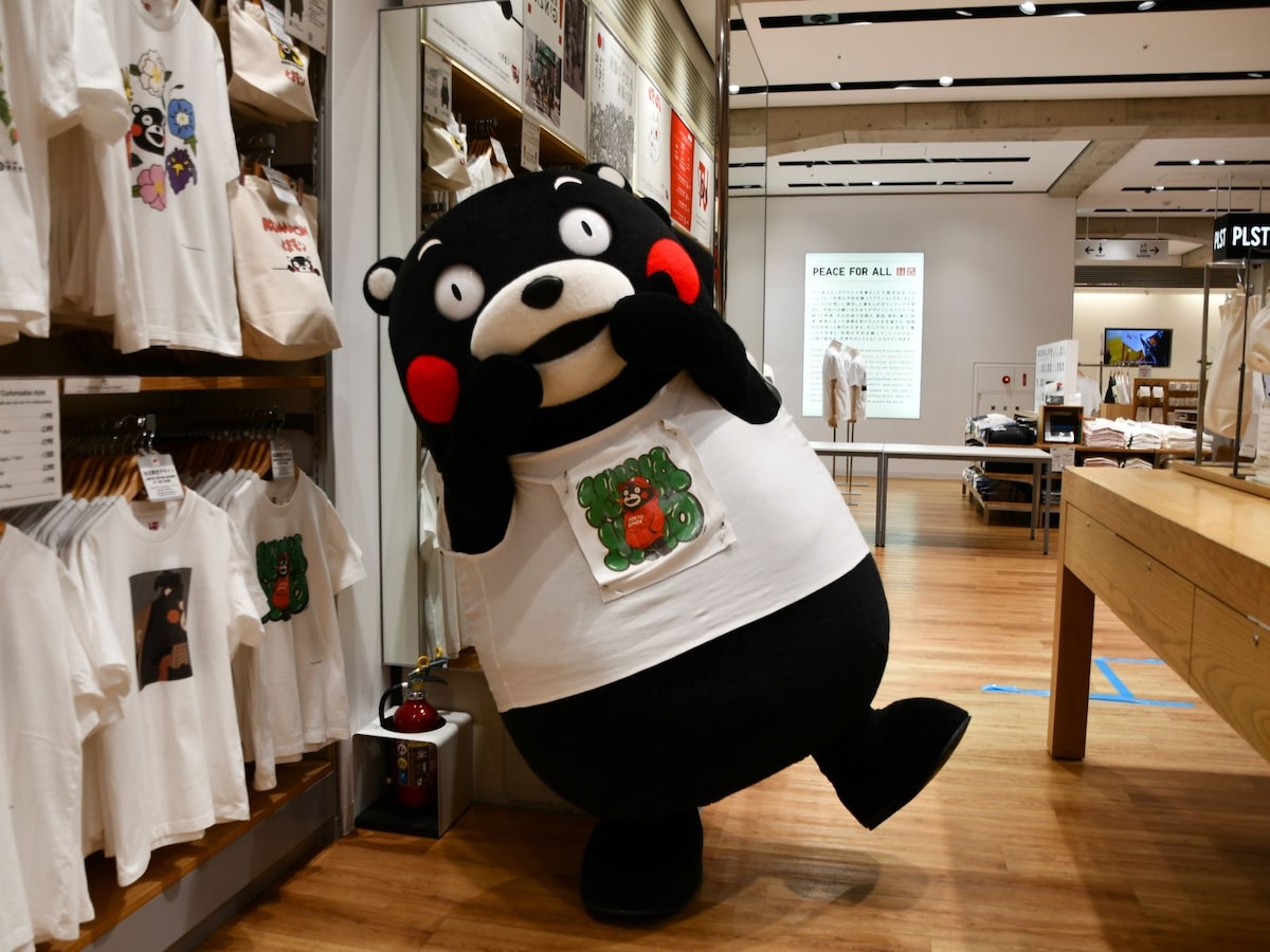 フィットするサイズがない！ そこで自らオリジナルTシャツを作成してみたくまモン