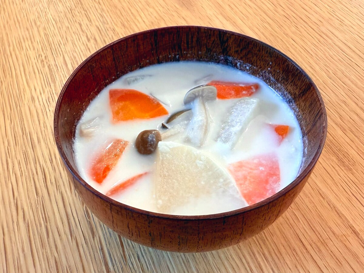 絶品「味噌ミルクスープ」の作り方