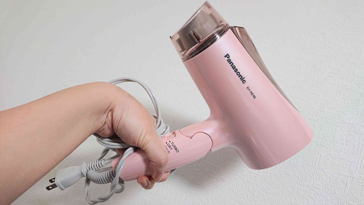 愛用中のパナソニック製ドライヤー