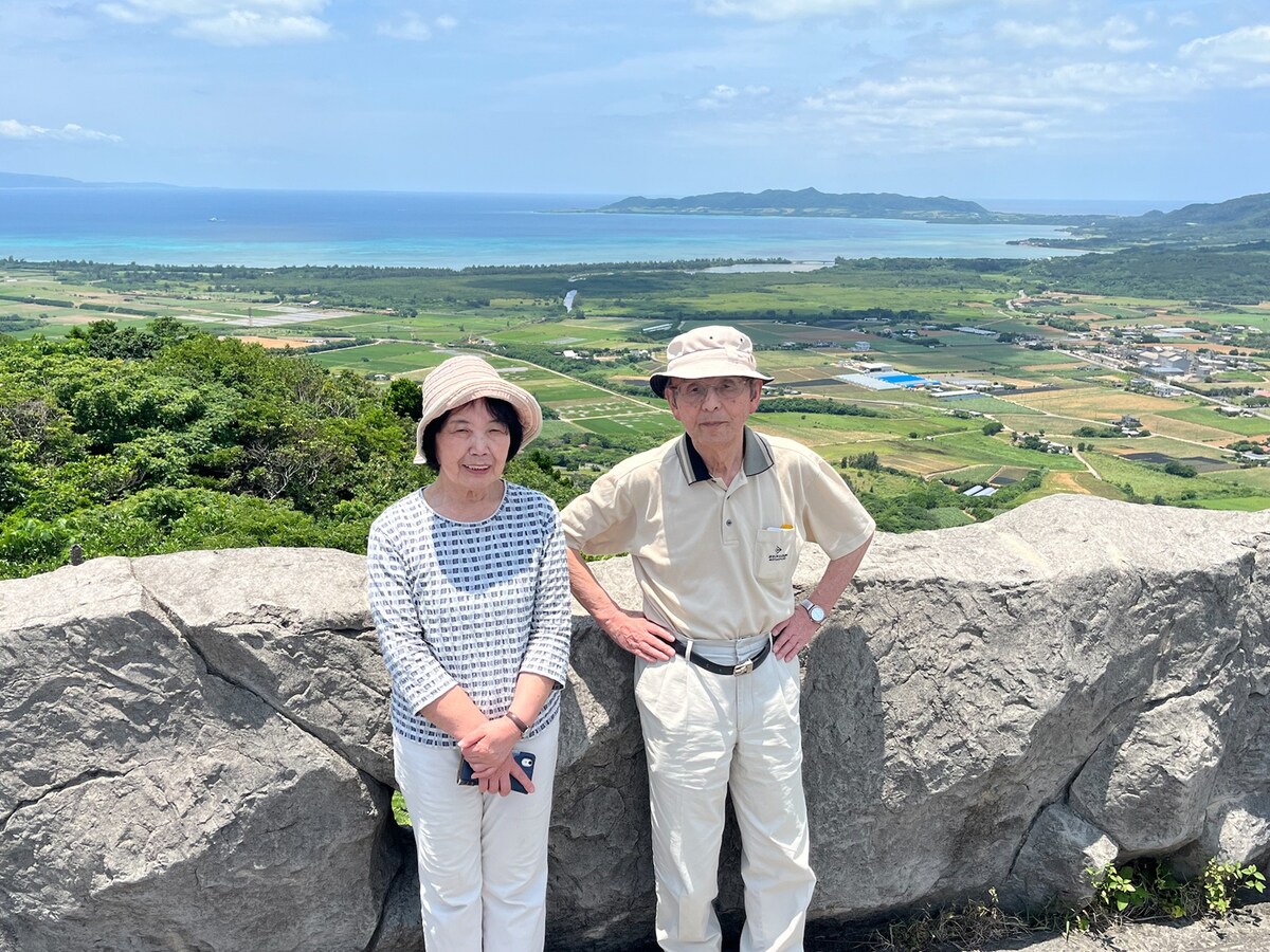 2年前の春、北海道に住む筆者の両親を石垣島に招待した