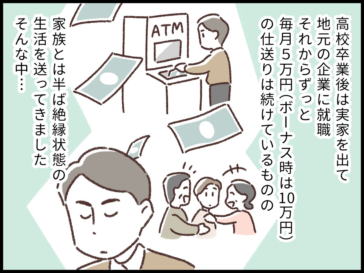 半ば絶縁状態だった毒親から介護要請
