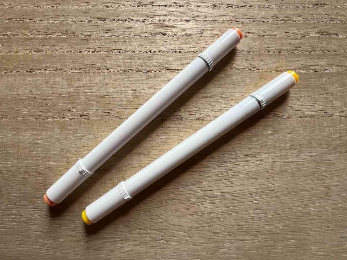 セリアの「アルコールマーカー」は2本セット