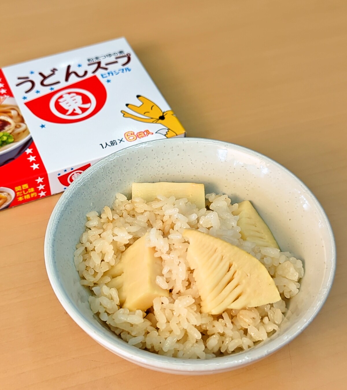 調味料1つで簡単たけのこご飯