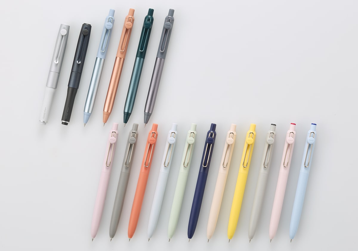 三菱鉛筆のZENTO、フルラインアップ