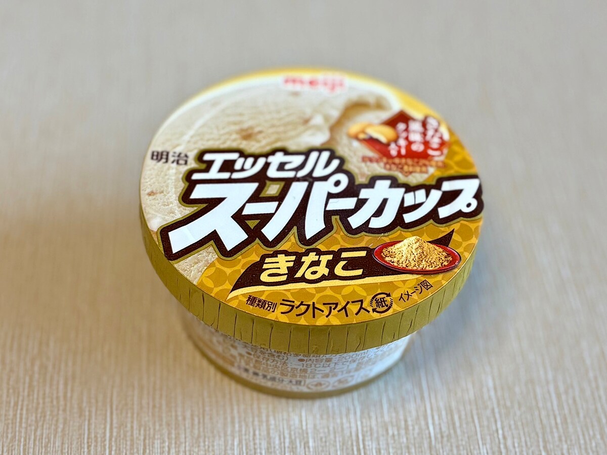 「明治 エッセル スーパーカップ きなこ」183円（税込）