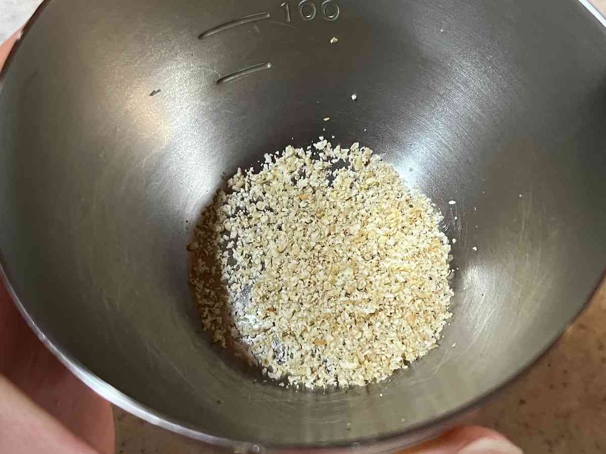 香高いすりごまの完成