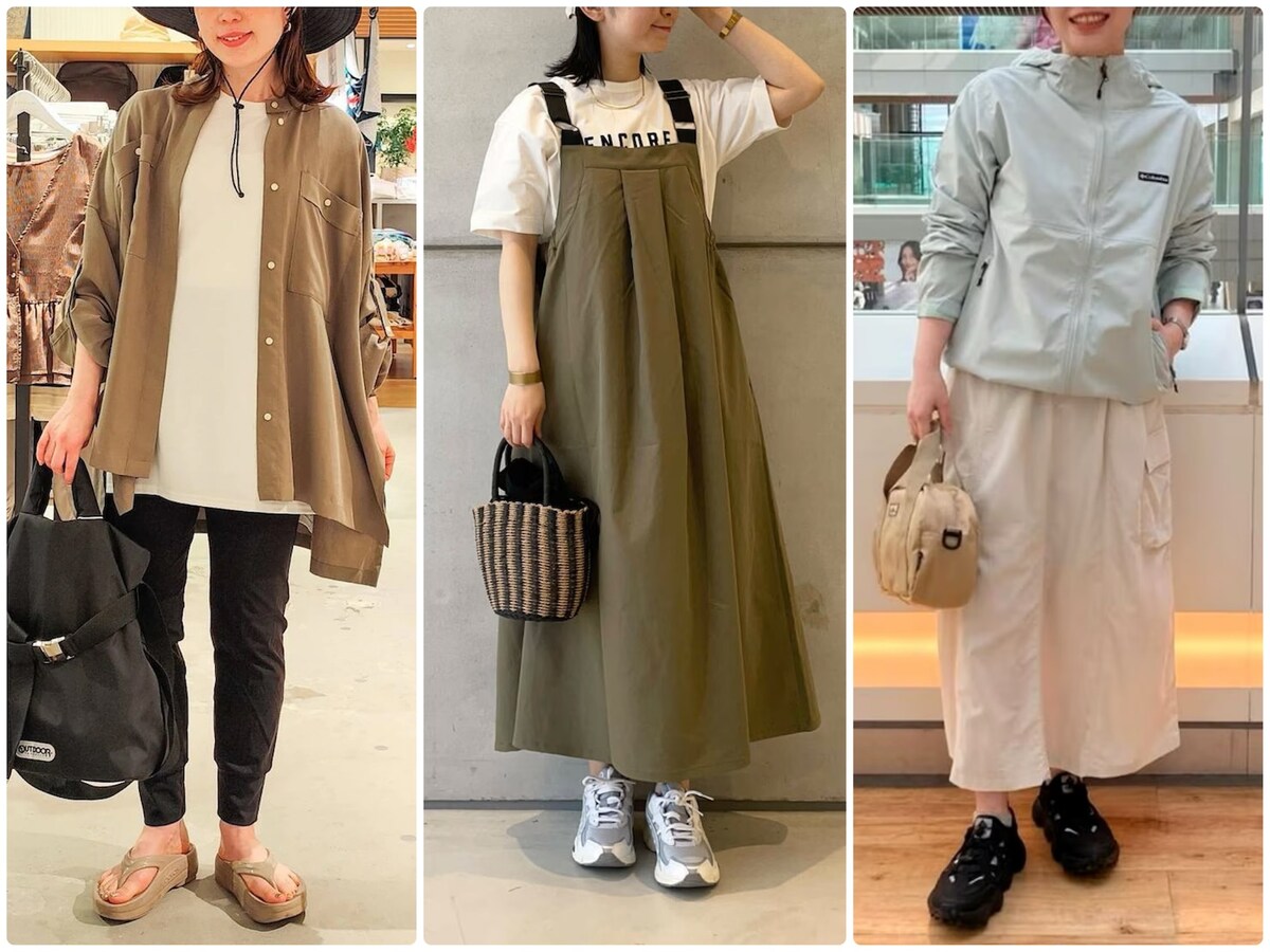 大人の女性におすすめしたい、レジャーやアウトドア向けの着こなしをご紹介します