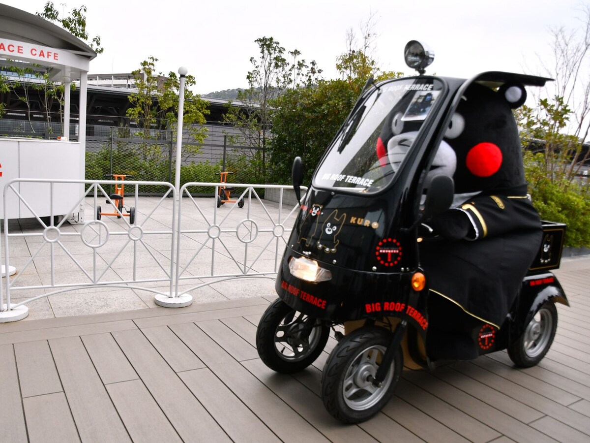 無心になって運転＝3月13日、熊本市 