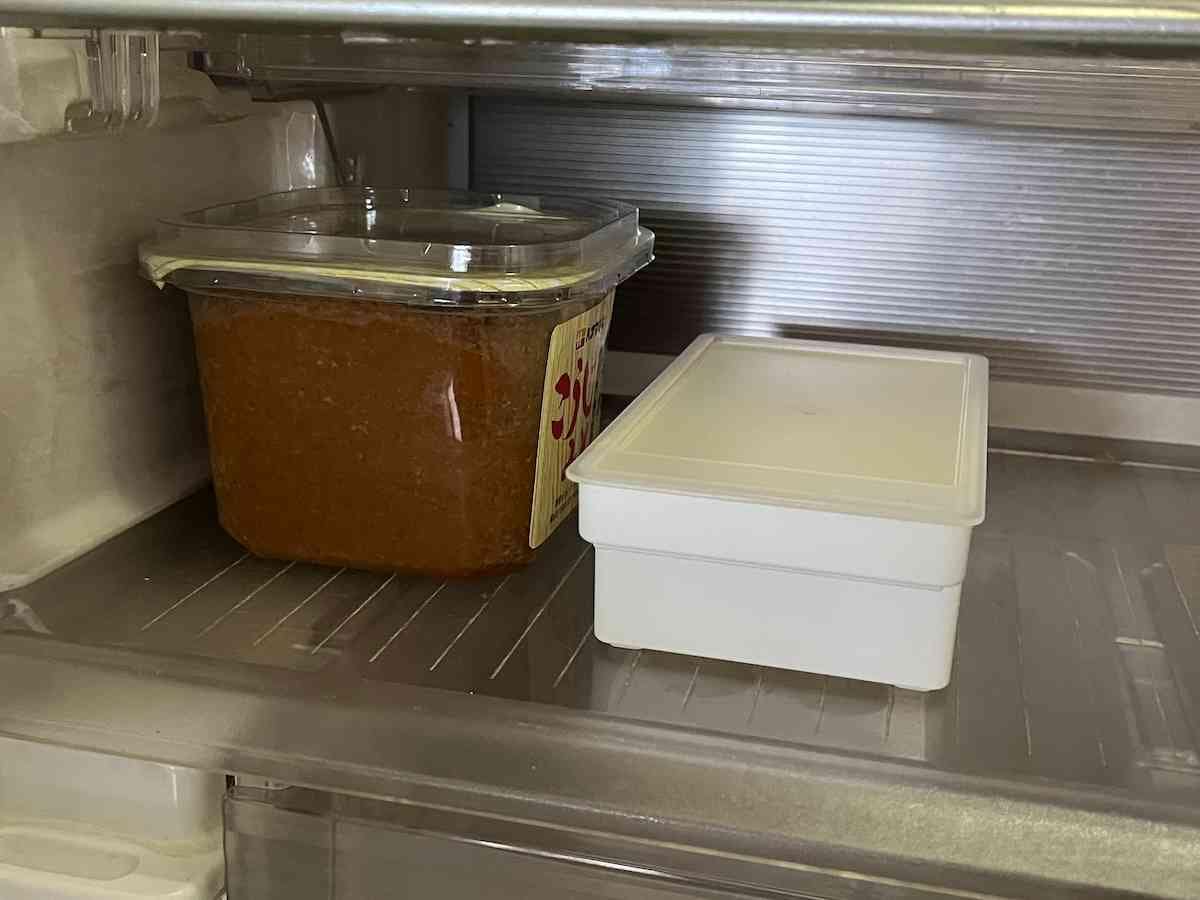 冷蔵庫の中に入れても、取り出しやすい