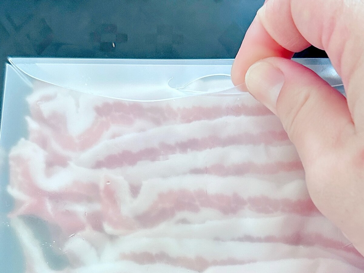 「まな板にもなる 小分け冷凍パック」使い方