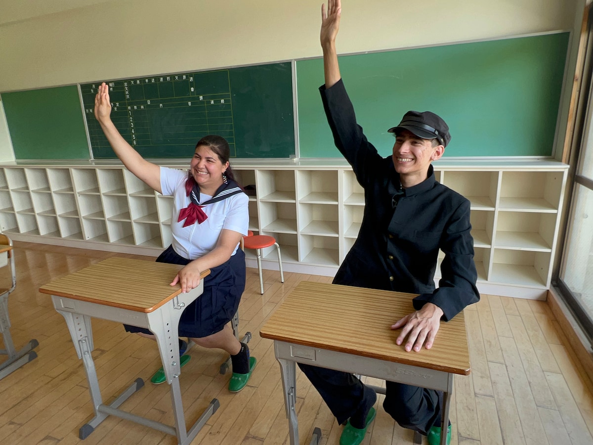 日本の伝統的な田舎の学校生活を体験できるツアー