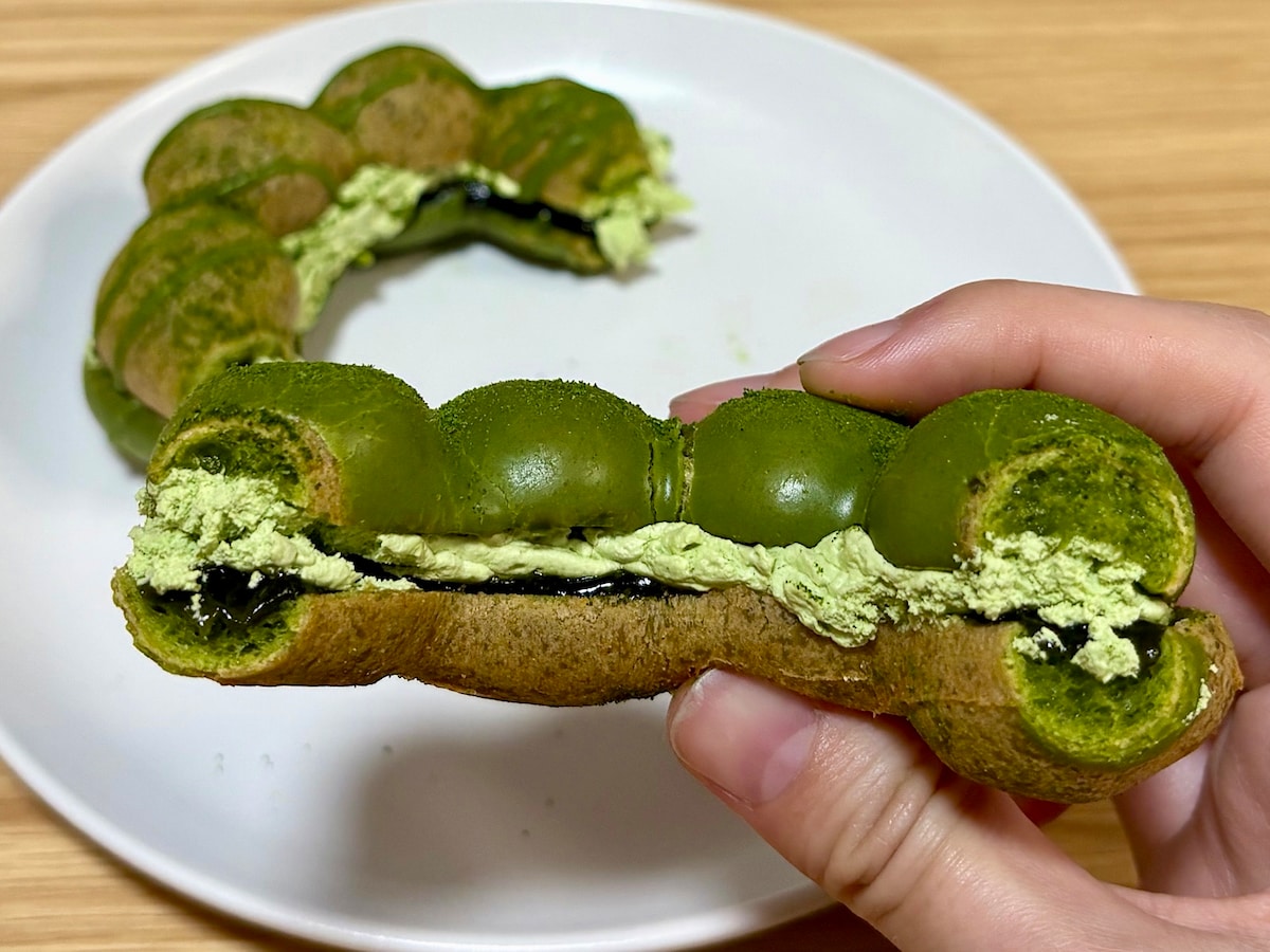 宇治抹茶の渋みが絶品！ ネットオーダーした人しか食べることができない数量限定品です 