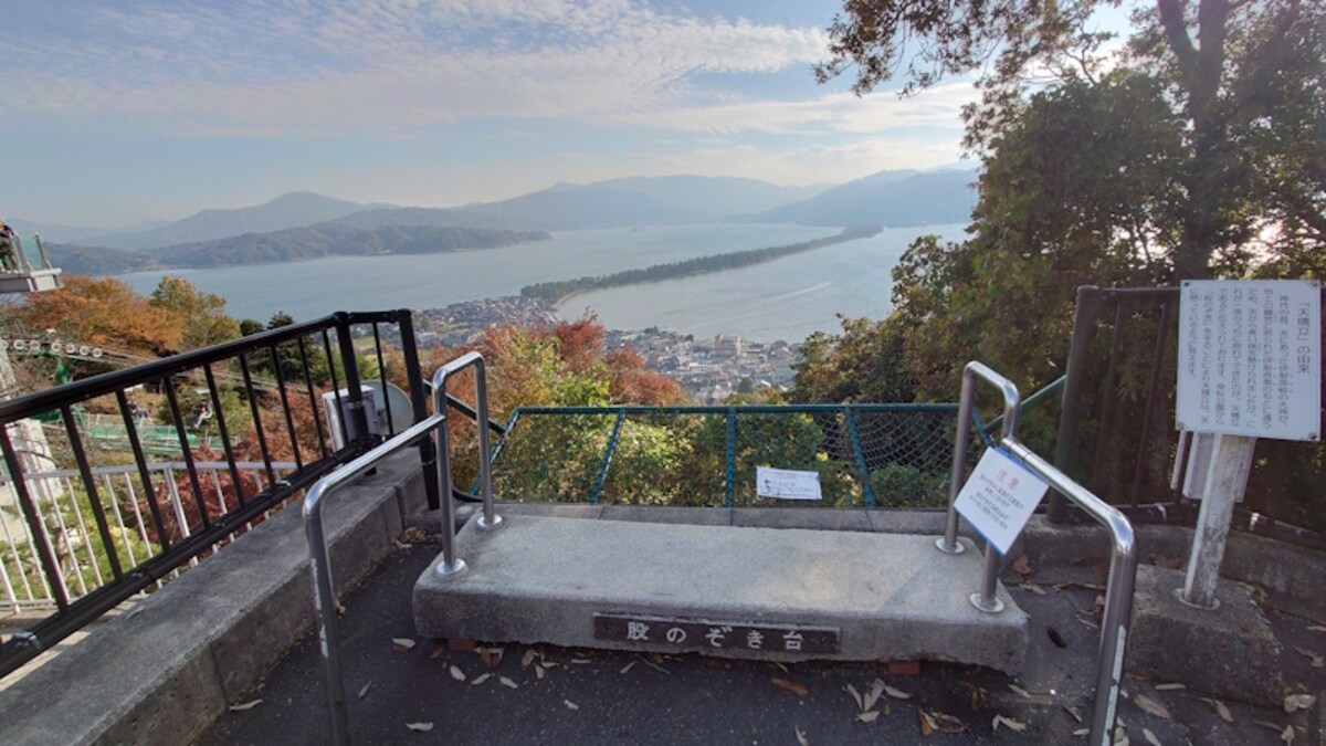 天橋立（6）／天橋立傘松公園の「股のぞき台」から