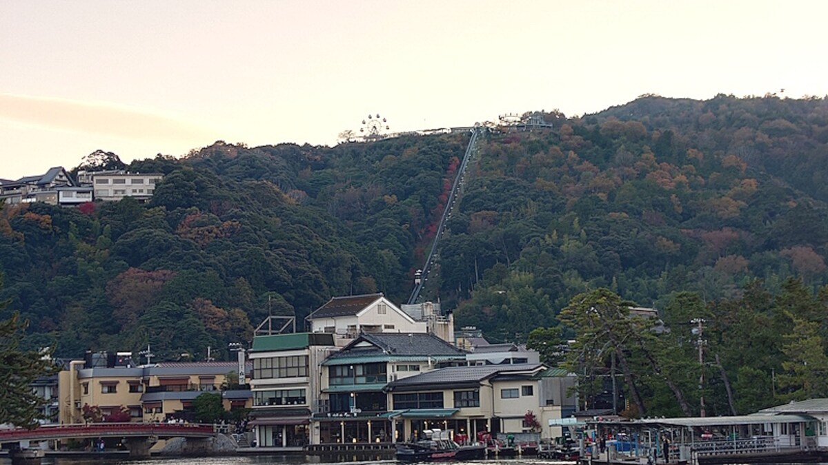 天橋立ビューランドのモノレールとリフト