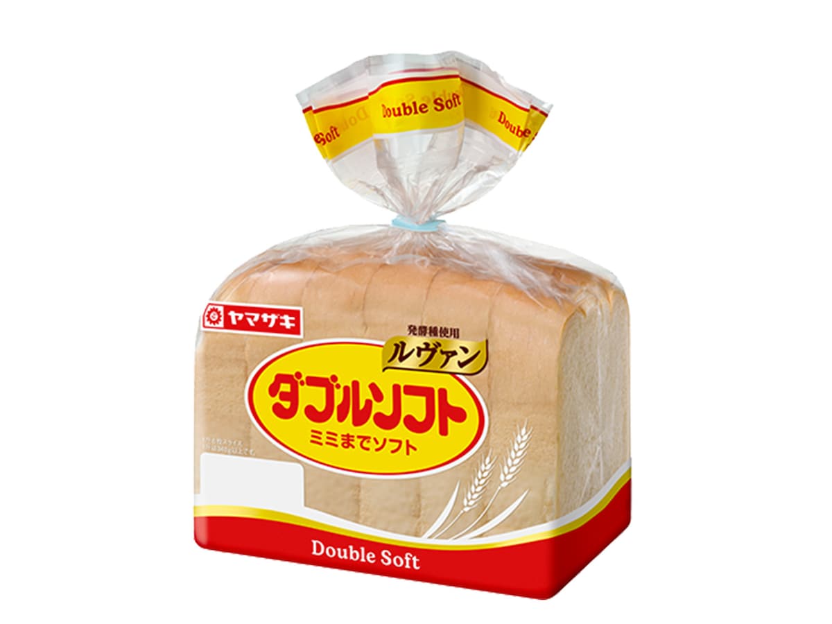 3位は山崎製パンの「ダブルソフト 6枚」 ※画像出典：山崎製パン 公式Webサイト