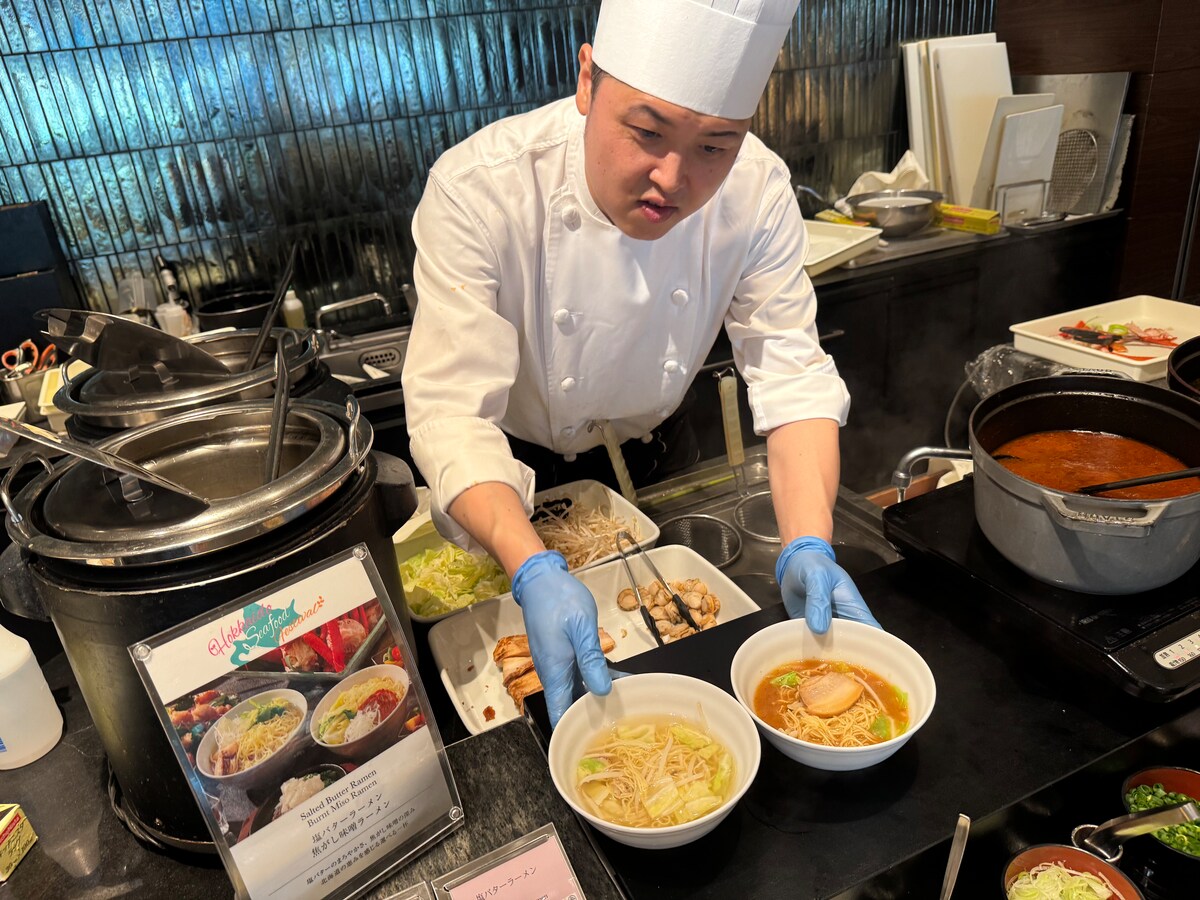 「北海道の味」でこれは外せない！塩バター＆焦がし味噌ラーメン