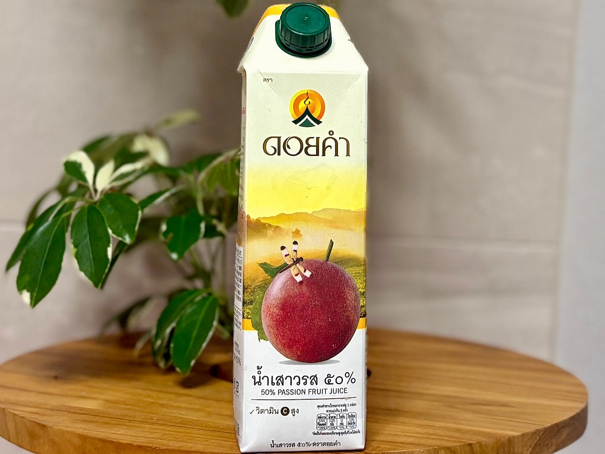 「ドイカム パッションフルーツドリンク 1000ml」398円（税込）