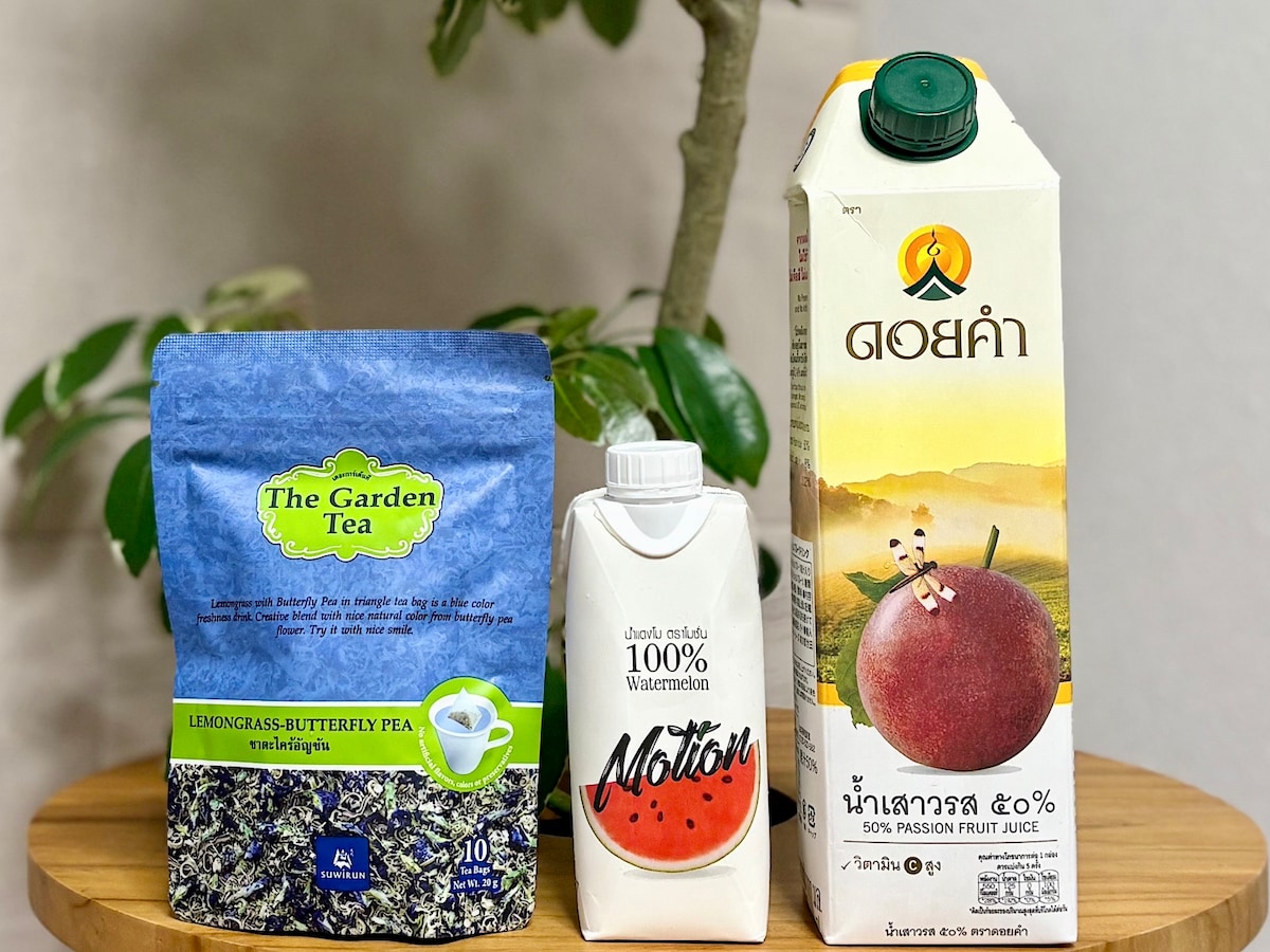 「カルディ」のタイドリンク。一部季節限定商品のため、見つけたら“即買い”です！